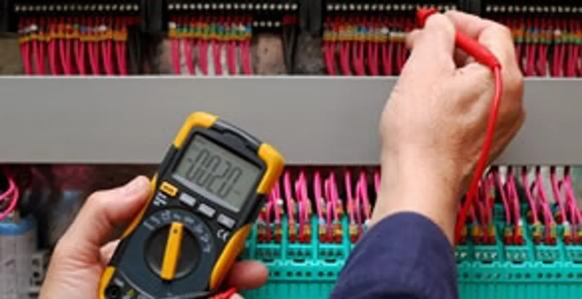 electrical service showing professional testing and troubleshooting of electrical panel by licensed electricians in Littleton, CO