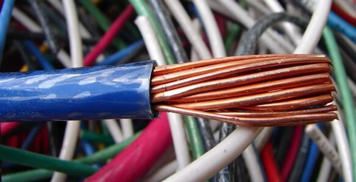 electrical wiring services showing exposed copper conductors and cable preparation in Littleton, CO