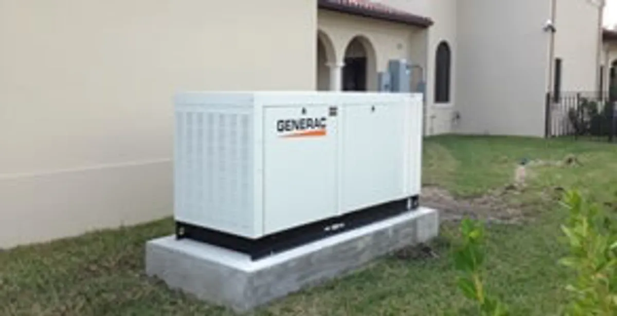 generator installation service showing standby generator professionally installed for residential power backup in Littleton, CO