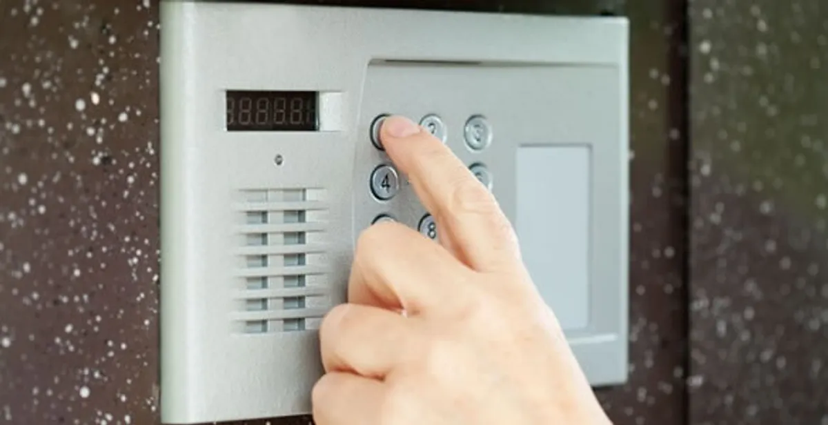 intercom system for home installation services with indoor access control keypad in Littleton, CO