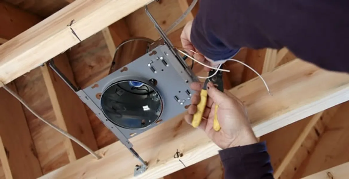 Professional recessed lighting installation with electrical wiring by licensed electricians in Littleton, CO