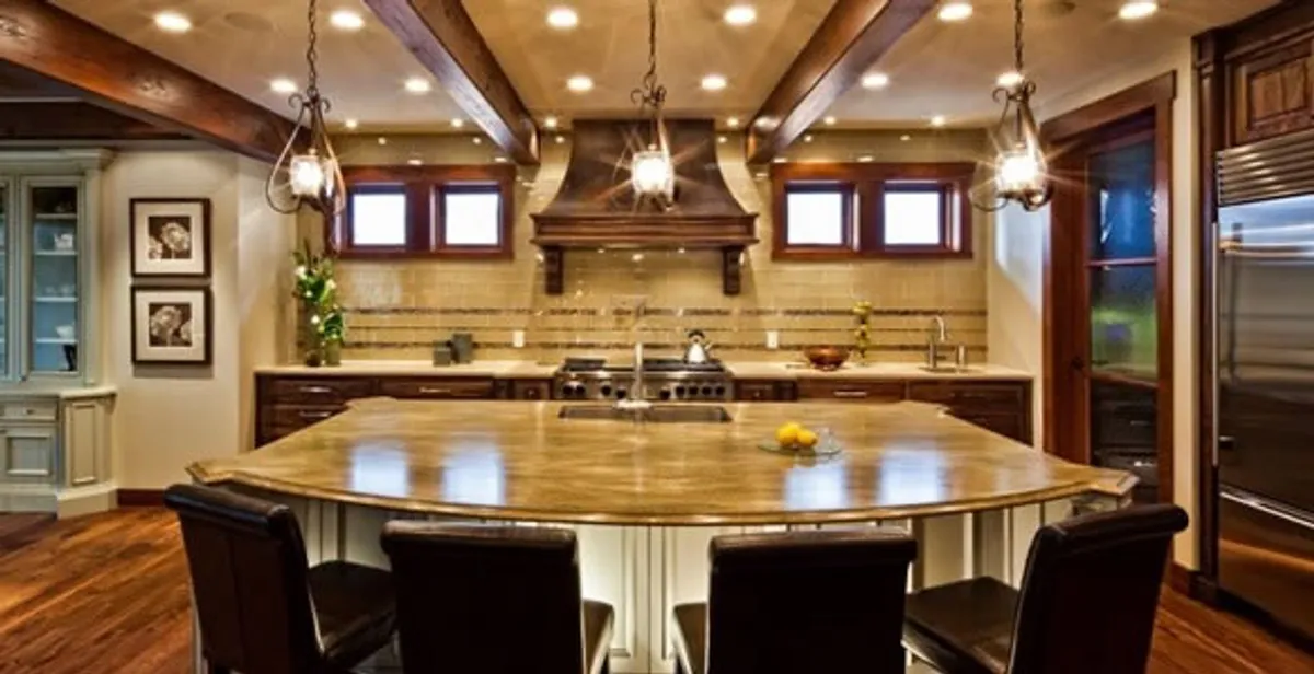Finished recessed lighting installation providing balanced indoor lighting in Littleton, CO