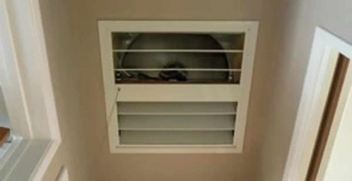 whole house fan installation services with ceiling-mounted ventilation system in Littleton, CO